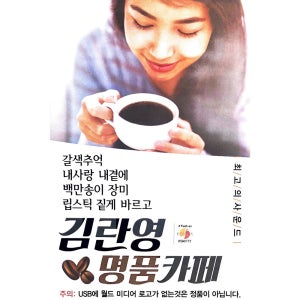 김란영 명품카페 갈색추억 내사랑내곁에 백만송이장미 USB음악