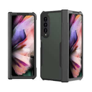 하이온 K-2텐 범퍼 휴대폰 케이스 블랙, 갤럭시Z 폴드3