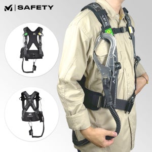 밀레 상체식 안전벨트 산업용 안전대 그네식 엘라스틱 싱글엘라