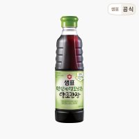 샘표 맛있게 염도낮은 양조간장 500ml / 저염간장