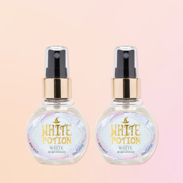 [1+1][바디홀릭] 은은한 퍼퓸 포션 바디미스트 화이트부케향 50ml
