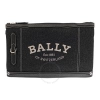 Bally 남성 Chanley 나일론 데님 클러치 백