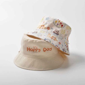 붕붕붕 양면 벙거지햇 아동 벙거지 모자