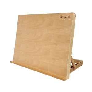 빈센트 테이블 이젤 VC-T400 원목 나무이젤 책상용 탁상용 그림받침대