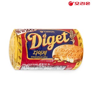 오리온 다이제 오리지날 194g 통밀 과자