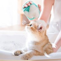 강아지 고양이 목욕솔 샤워브러쉬 샴푸브러쉬 실리콘빗 털관리