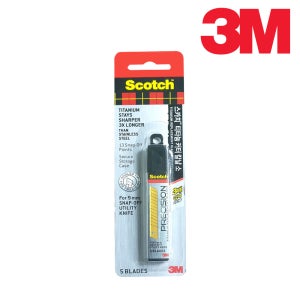 3M 스카치 티타늄 커터 칼날 리필 9mm 소 TI-RS 소형