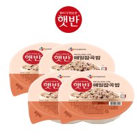 햇반 잡곡밥 210g 4개 묶음