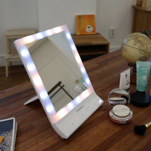 다이아소닉 LED 화장거울 DL-110CH 3가지 화장모드 모드별 5단계 밝기조절