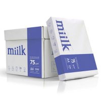 밀크 A4용지 75g 2500매 1박스 500매