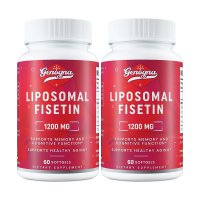 Genogna 리포좀 피세틴 Liposomal Fisetin 리포솜 1200mg 2개