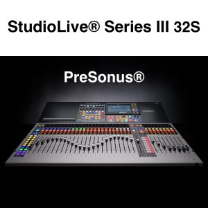 프리소너스 32채널 디지털믹서 PreSonus StudioLive Series3 32S [전시품,정식수입품]