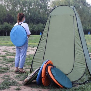 옷갈아입는텐트 캥거루 탈의 간이샤워장 캠핑샤워부스 원터치샤워텐트