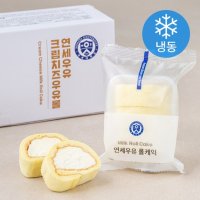 연세우유 케이크 크림치즈 우유롤 (냉동) 390g 1박스