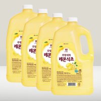 자연퐁 퐁퐁 주방세제 레몬식초 3000ML x 4개