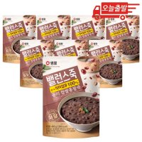 샘표 밸런스죽 동지 찹쌀통팥죽 420g 8개