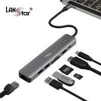 usb 멀티허브 맥북허브 C타입 7in1 PD고속충전 sd카드 리더기 (LS-U81MH)