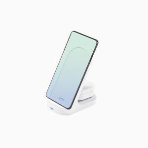 엑토 2in1 아이폰 z플립5 에어팟 버즈 멀티 무선충전기 거치대 MTA-53