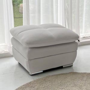 세계로가구 1인 소파 보조 스툴 단품 아쿠아텍스 조야 패브릭 의자 발 받침대