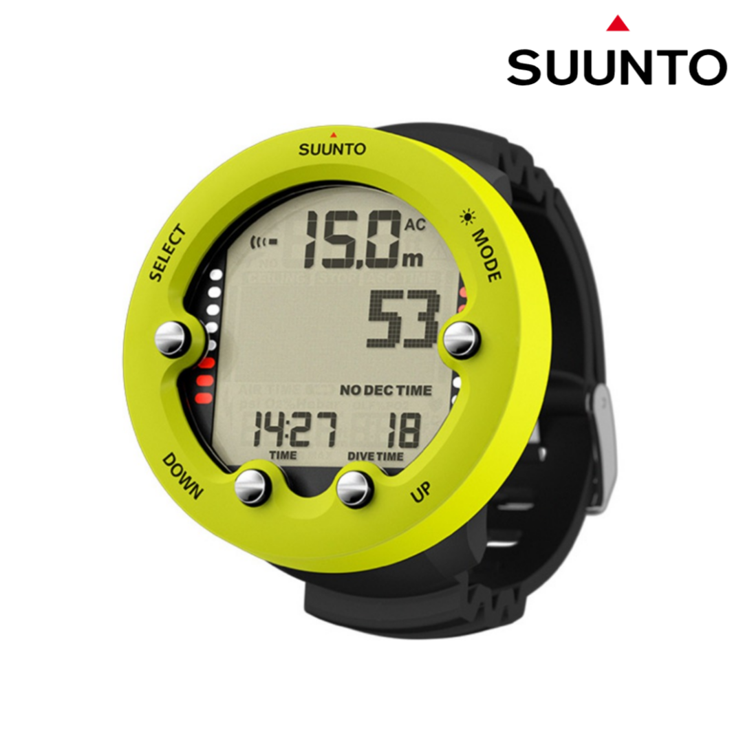 순토 줍 novo 다이브컴퓨터 라임 스쿠버다이빙 컴퓨터 게이지 SUUNTO