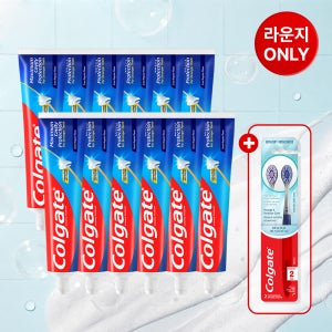 [네이버라운지 ONLY] 콜게이트 캐비티 프로텍션 불소치약 12개+프로칫솔 본품
