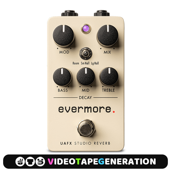 Universal Audio UA UAFX Evermore 에버모어 리버브 기타 이펙터 페달