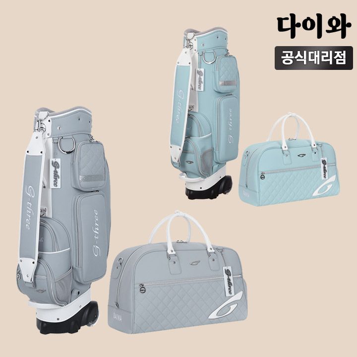 다이와 G3 니콜 여성용 캐디백 보스턴백 골프백 세트