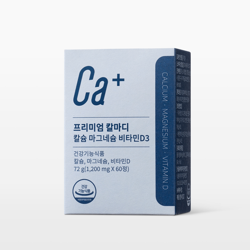 뉴트리모어 프리미엄 임산부 수유부 칼마디 <b>칼슘</b> 마그네슘 비타민D3 영양제 60정, 1개