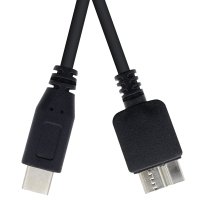 USB C타입 외장하드 케이블 0.3M C TO MicroB 맥북 WD 씨게이트 노트북 연결선