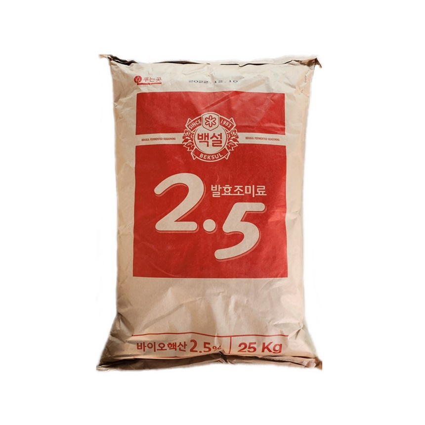 CJ제일제당 백설 바이오 <b>핵산</b>2.5%25kg 대량구매문의