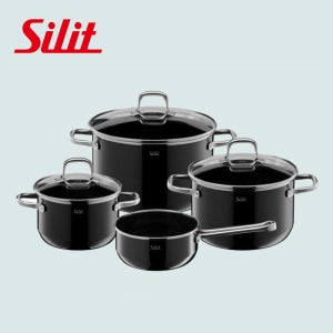 실리트 실라간 엘레강스 냄비 4종 세트 독일냄비 블랙