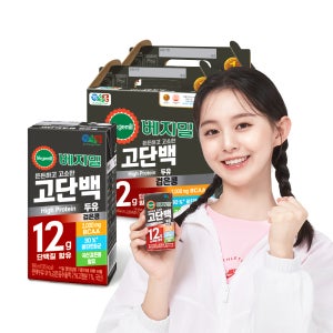베지밀 고단백 검은콩 두유 190ml 32팩