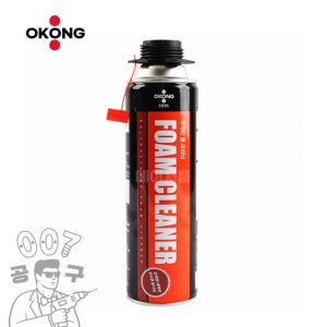 오공 우레탄 폼 크리너 500ml 폼제거 세척제 폼건