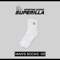 슈퍼릴라 경기용 양말 ( MAN’S SOCKS-03 ) 배드민턴양말