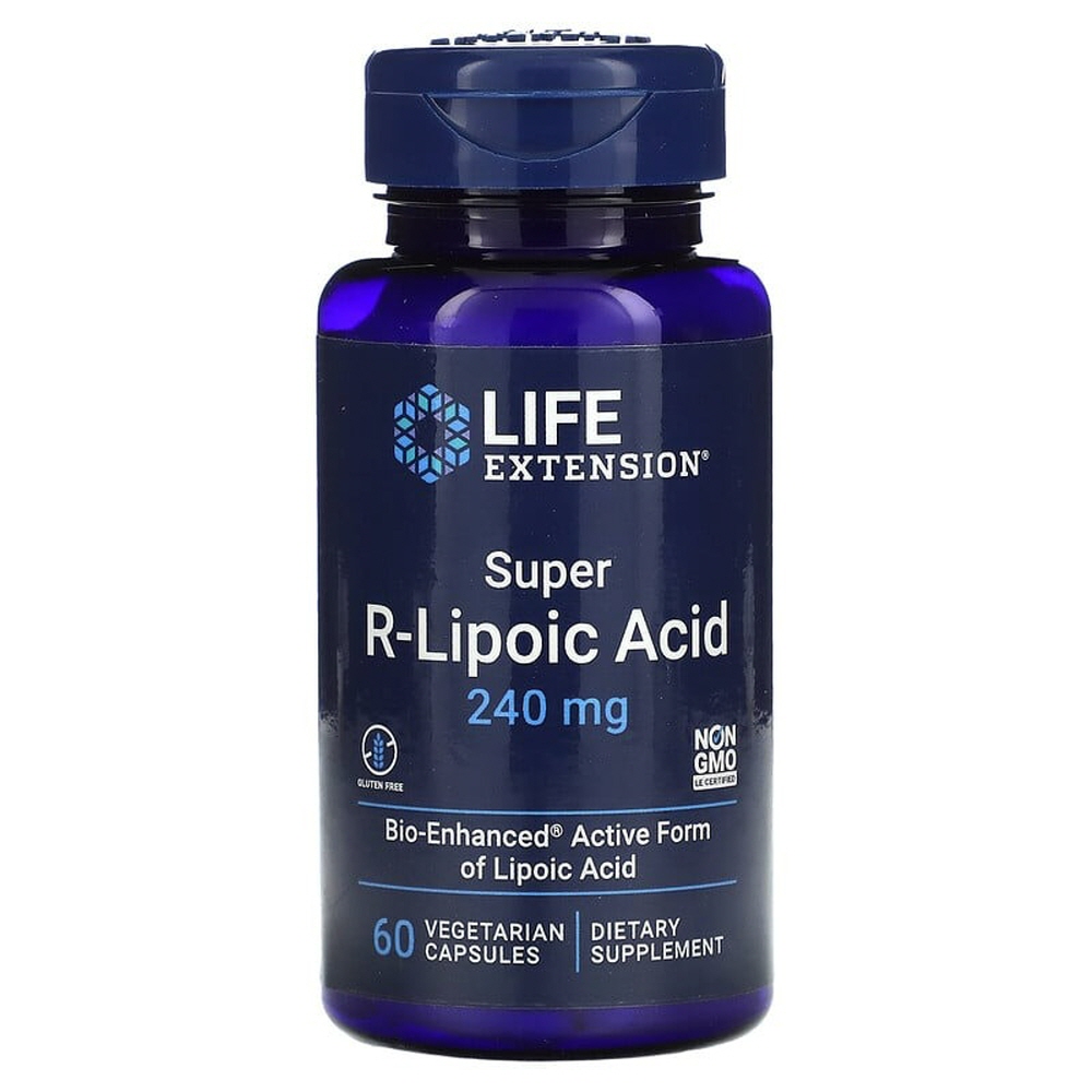 라이프익스텐션 알파리포산 슈퍼 <b>R리포산</b> 240mg 60캡슐