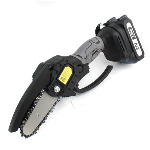 야토 4인치 미니 핸디 체인톱 충전식 전기톱 21V 풀세트 무선 소형 4.0mAh