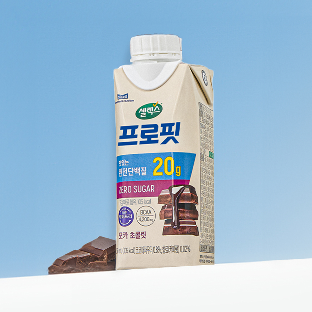 셀렉스 프로핏 모카초콜릿 제품 이미지