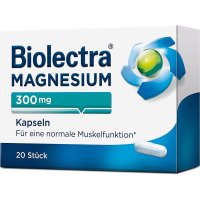 Biolectra Magnesium 바이오렉트라마그내슘 400mg 20캡슐