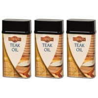 리베론 티크 오일 Teak Oil 목재 코팅 UV 보호 필터 250ml x 3개