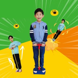KC인증 스펀지 콩콩 점핑 실내 스카이 콩콩이 초등학생 어린이 운동기구 장난감 선물