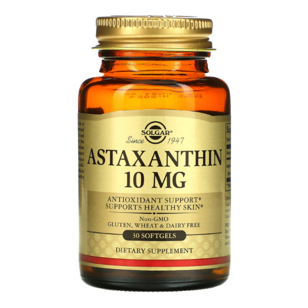 솔가 <b>아스타잔틴 10mg</b> 30캡슐 Astaxanthin