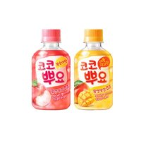 팔도 코코뿌요 복숭아맛 280ml 24개