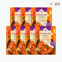 티아시아 치킨 마크니 커리 전자레인지용 카레 170g 7봉