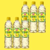 오뚜기 양조 식초 900ml 6개 잡내 제거 식초