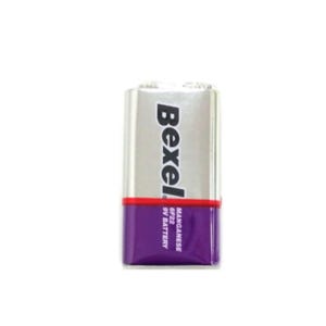 벡셀 BEXEL 망간 9V 건전지 6F22 FC1 정품 벌크 1알