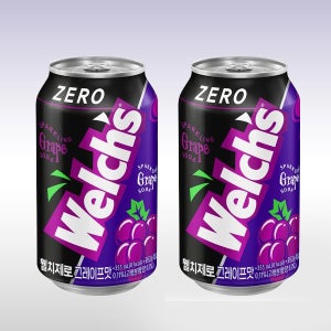 웰치스제로 포도 355ml x 24캔