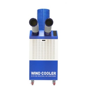 아쎈 산업용 에어컨 FWPC-6100 이동식 2구 업소 공장 작업 창고 옥외