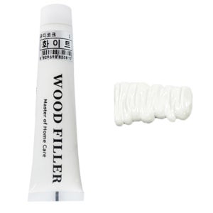 우드필러 마루 바닥 흠집 찍힘 보수제 구멍 기스 수리 틈새 메꾸미 화이트, 50g, 1개