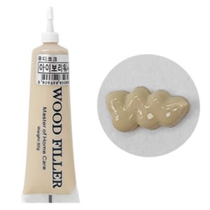 우드필러 마루 바닥 흠집 찍힘 보수제 구멍 기스 수리 틈새 메꾸미 아이보리워시, 50g, 1개
