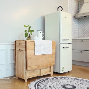 벤느 원목 확장형 4인용 식탁테이블 (단품) 접이식 식탁 (내추럴)